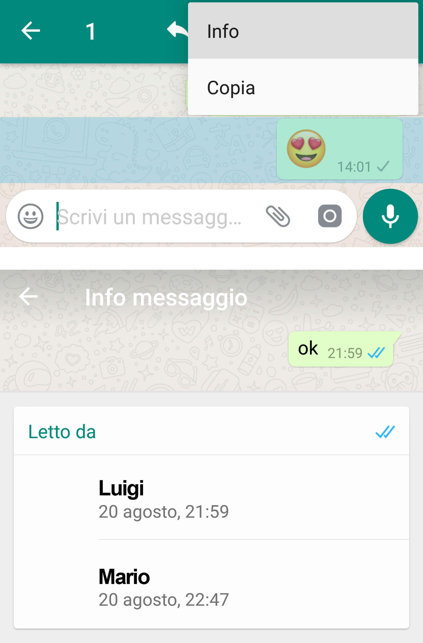 Faccine <strong>Whatsapp</strong>: trucchi